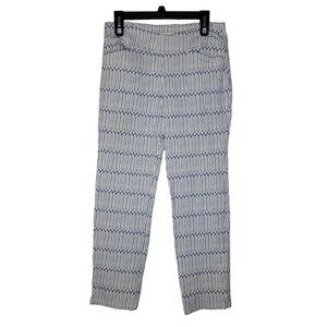Spartina 449 Ankle Pants Womens Sz L Pull On Stretch Slimming Mesh Tummy Control